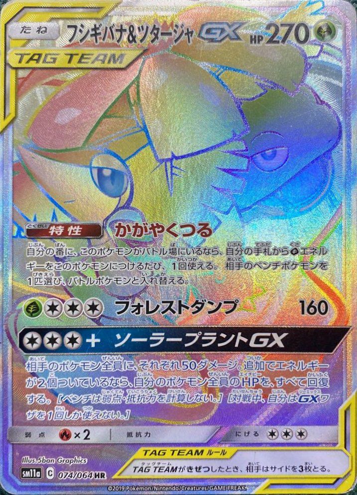 フシギバナ＆ツタージャGX（074/064）［HR］｜ポケモンカード｜PRICE