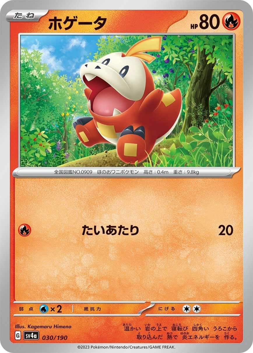 ポケモンカード ポケカ　ヒコザル ミニカード ヒコザル(005/050) | ホイル | ドラゴンスター | ポケモンカード