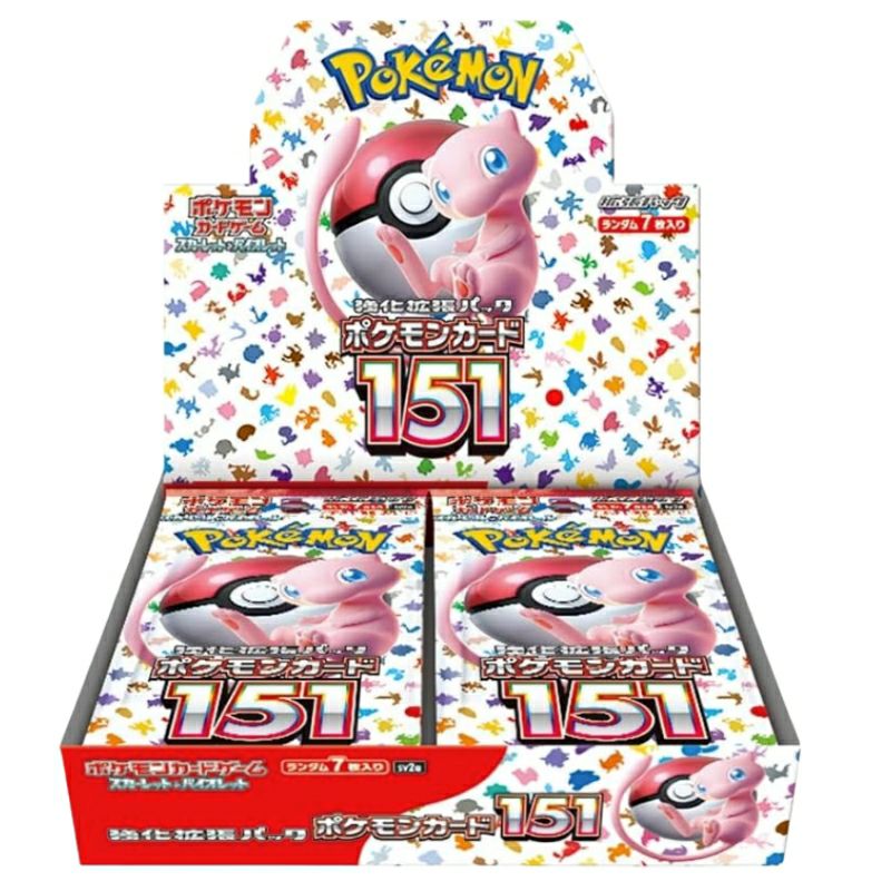 ポケモンカード151【未開封BOX・シュリンク付き】｜ポケモンカード