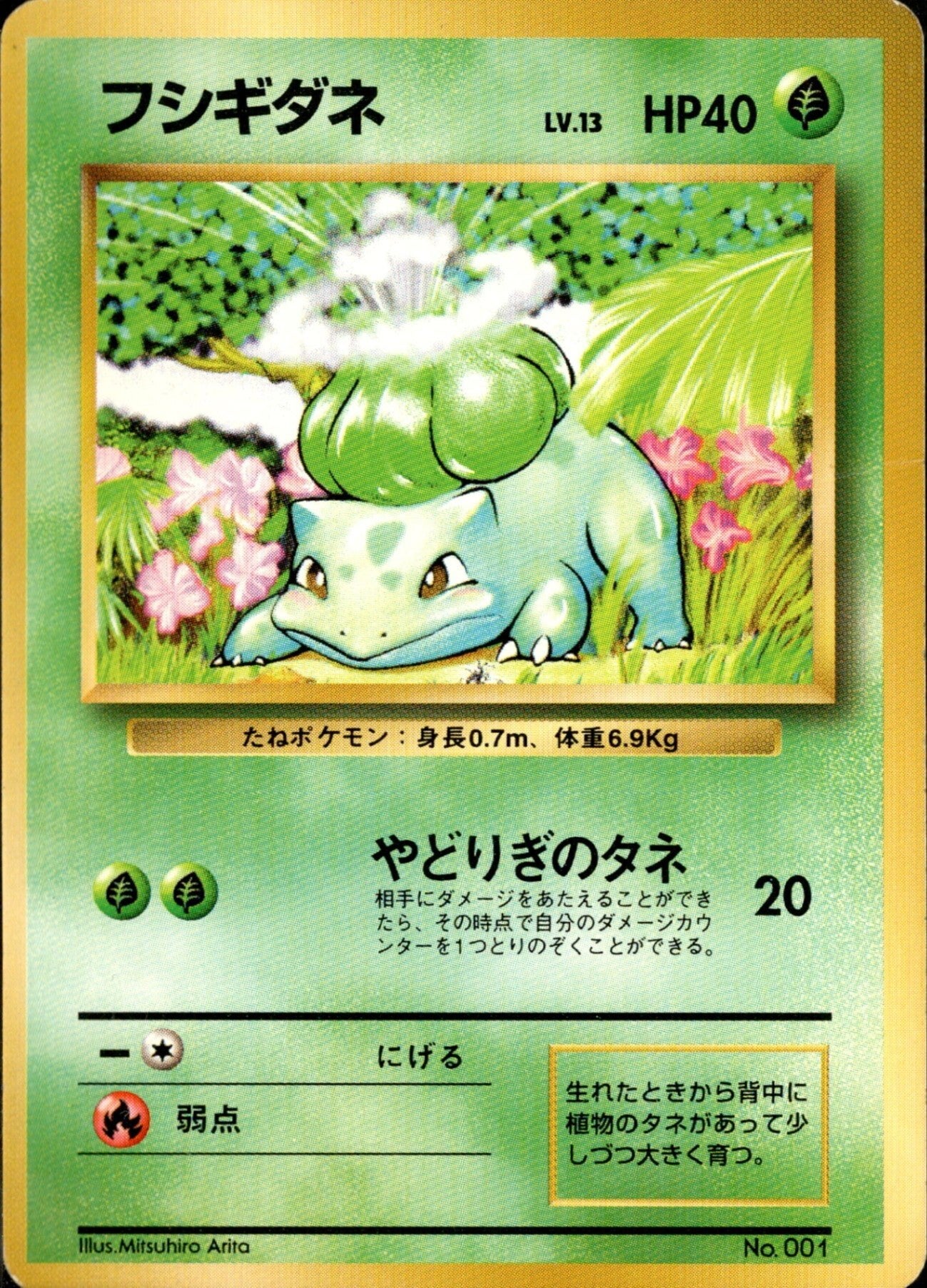 フシギダネ 旧裏 初版｜ポケモンカード通販