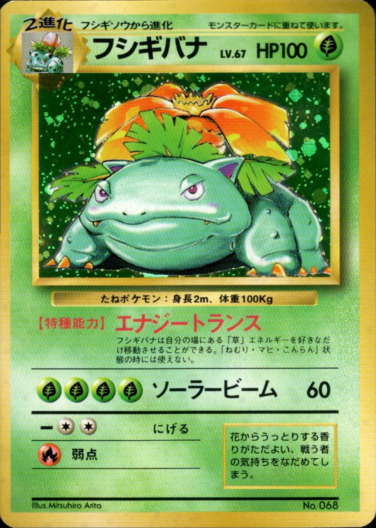 フシギバナ 旧裏 初版｜ポケモンカード通販