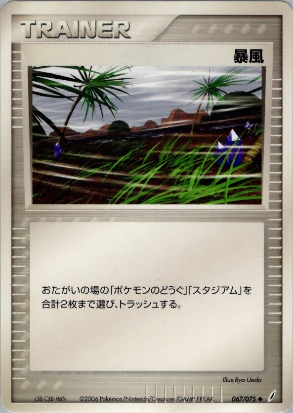 暴風 ポケモンカードゲームPCG 拡張パック「きせきの結晶」